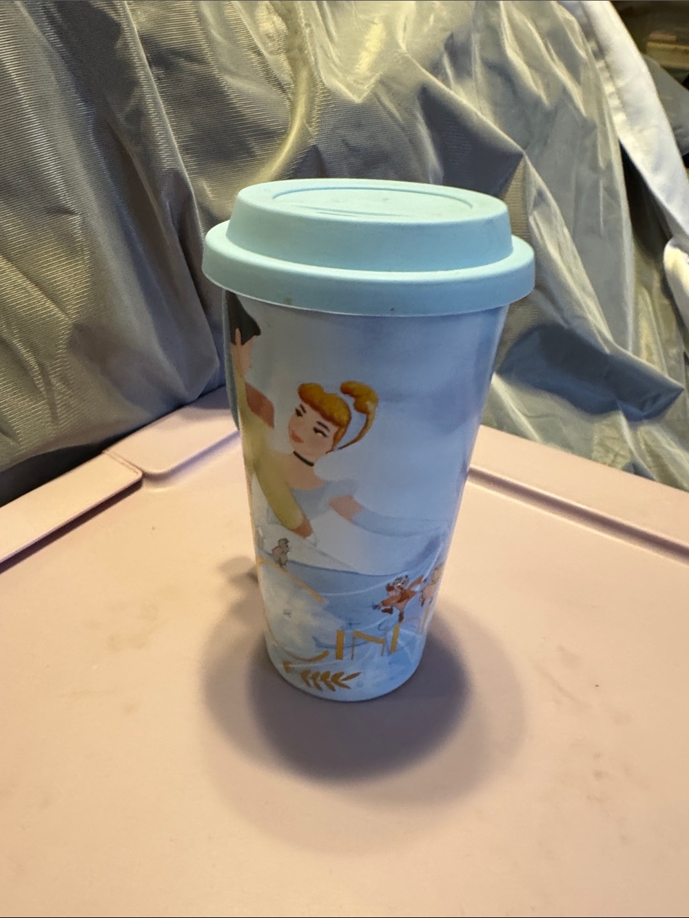 Cinderella Princess- Mug with Silicone Lid